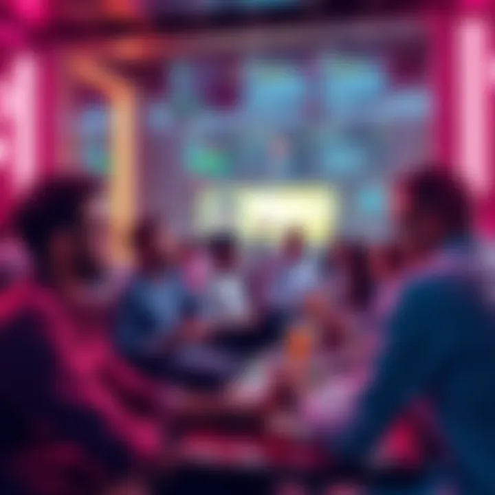 Participants engaged in a vibrant online chat about cryptocurrencies, sharing tips and advice.