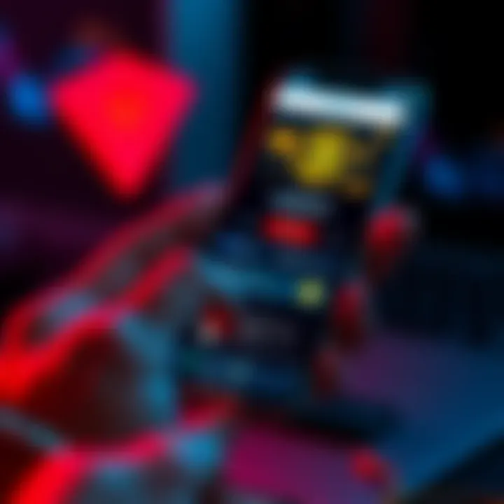 A person using a smartphone to access a cryptocurrency app for buying and withdrawing crypto.