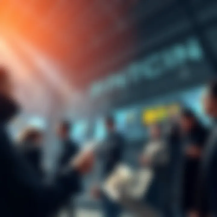 Alternative Cryptocurrency Conversion People examining various platforms for converting cryptocurrencies to local currency and withdrawing to bank accounts.