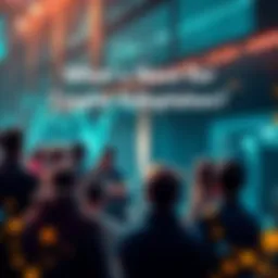 People discussing future of cryptocurrency adoption