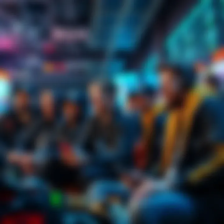 Group of crypto enthusiasts sharing memes and laughing during market fluctuations in 2026