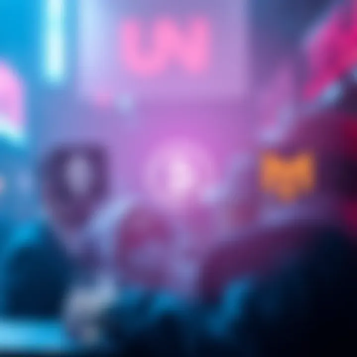 A visual representation of the largest U.S. cryptocurrency exchange showing support for accounts associated with Trump, featuring logos of both the exchange and Trump.