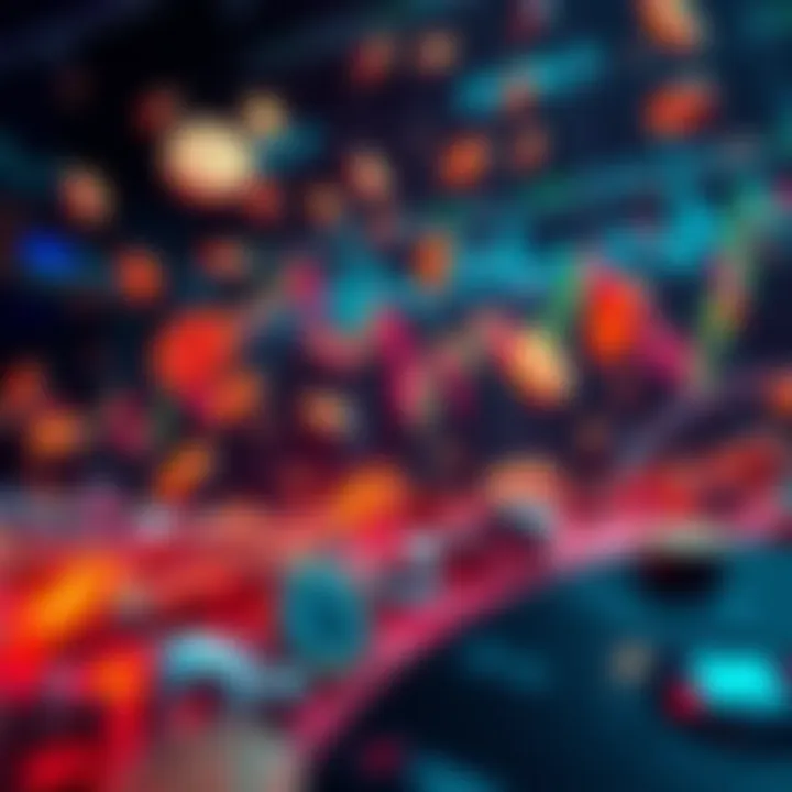 A visual representation of the cryptocurrency market crashing with falling graphs and digital coins symbolizing liquidity loss.