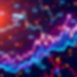 Graph showing rising cryptocurrency prices with a bullish trend, representing a new bull market.