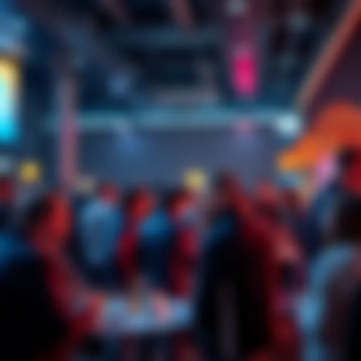 Attendees enjoying discussions at the BitMart Minsk Meetup, exchanging ideas and building connections in a warm atmosphere.