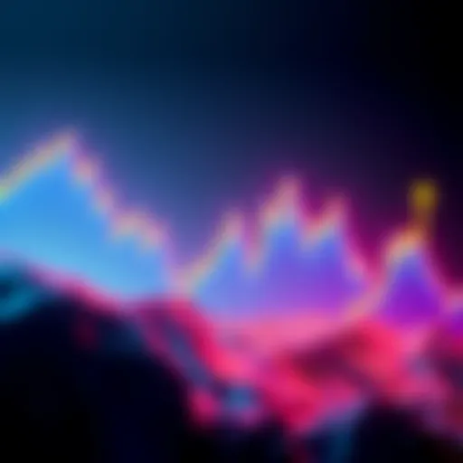 Graph showing cryptocurrency price rising above $110 amidst economic challenges
