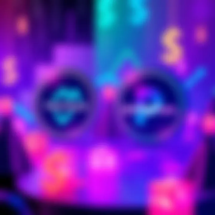 Illustration showing Hyperliquid and Pumpfun logos with dollar signs, representing their revenue in crypto for 2026.