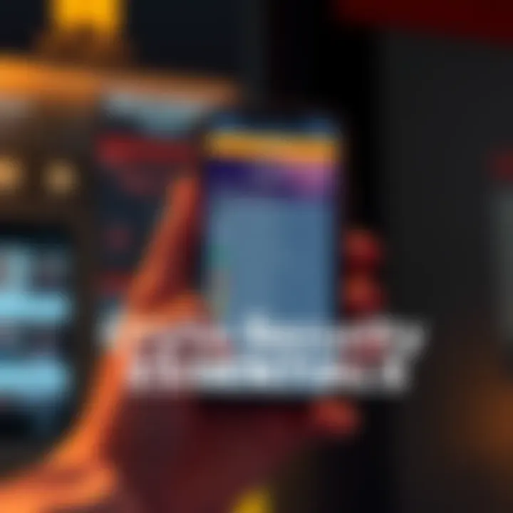 A person holding a smartphone displaying cryptocurrency wallet options, with emphasis on security features like seed phrases and cold wallets.