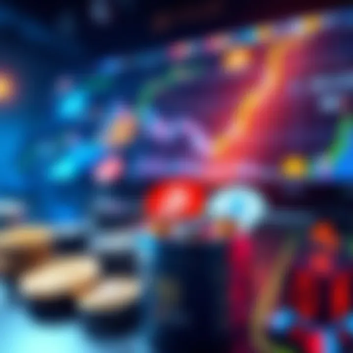 A visual comparison of different cryptocurrency trading platforms, featuring logos and key features like fees and reliability.