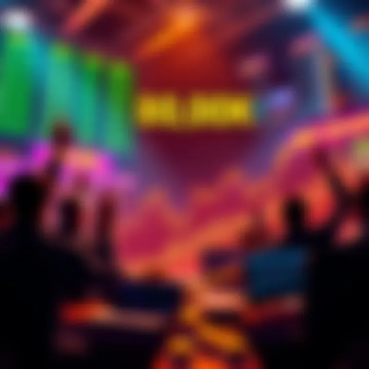 Graph showing rising cryptocurrency prices reaching $80,000 with traders celebrating in the background