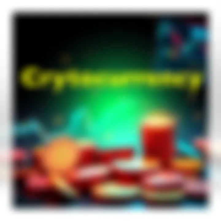 A visual showing different strategies for using cryptocurrency, like investing and trading, illustrated with coins and charts.