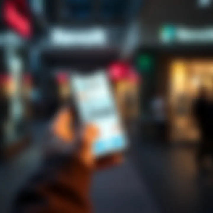 A person using a smartphone to manage currency exchange on the Revolut app, showing a large amount being converted.