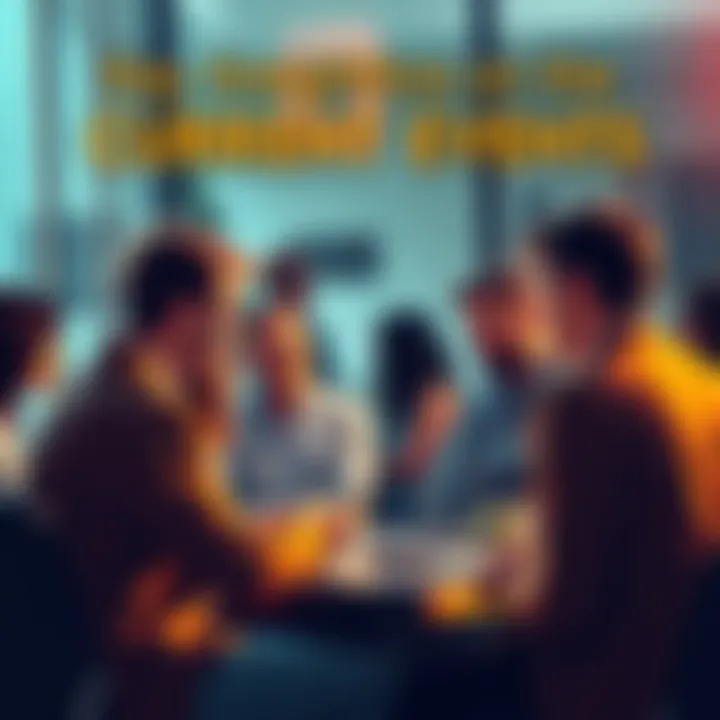 People engaging in a discussion about current news and opinions