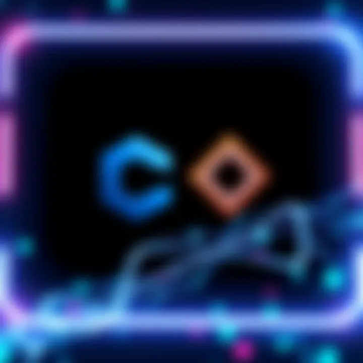 A visual representation of Cypher and Stellar logos merging together, symbolizing improved digital transactions in cryptocurrency.
