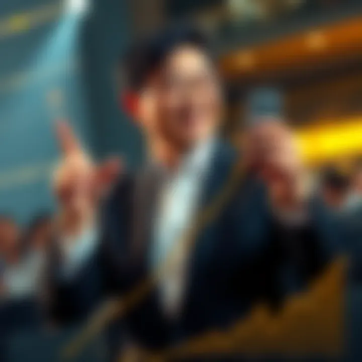 Changpeng Zhao, founder of Binance, celebrating his rise in wealth, now the richest person in crypto, with a chart showing his net worth increase.