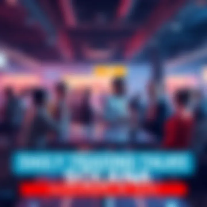 A vibrant community chat scene with people discussing trading strategies and sharing memes about Solana