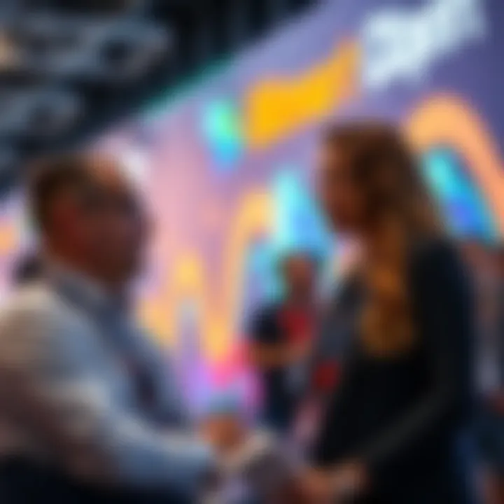 BitMart COO Daniel speaks with Crypto Megan during a discussion at Consensus Miami, highlighting insights about the cryptocurrency market.