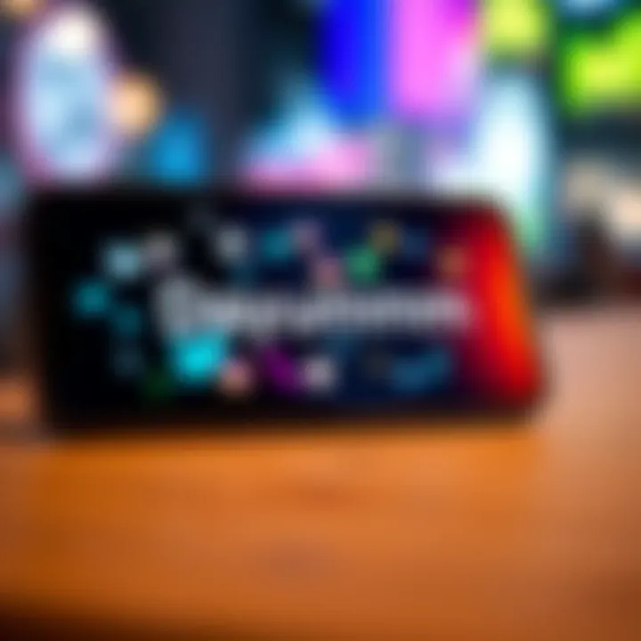 The term 'Dayummmm' displayed on a smartphone screen with social media reactions