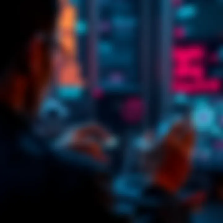 A person using a smartphone with Face ID while discussing online privacy and AI concerns in a digital environment.