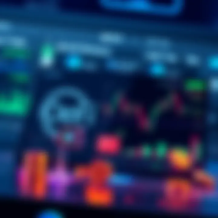 A visual showing a user-friendly interface of DeFi platforms with crypto elements, highlighting convenience over traditional exchanges.