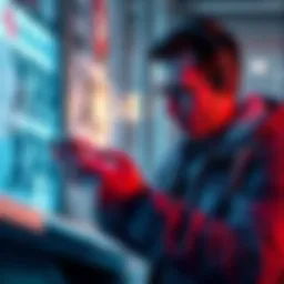 A frustrated person checking their bank account for the missing XRP bonus deposit