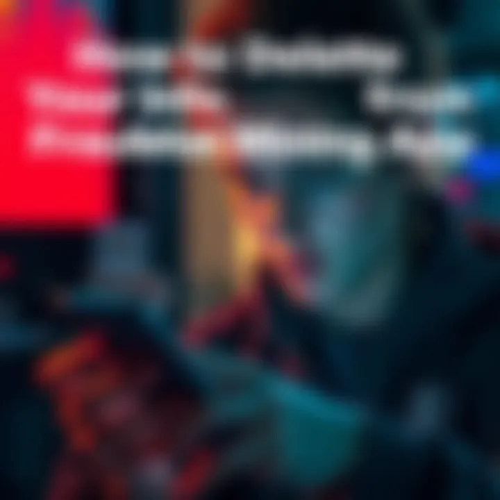 A person looking at their phone while feeling concerned about deleting their information from a mining app