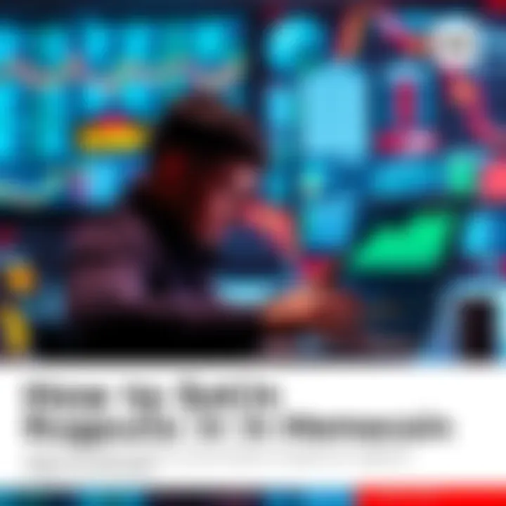 Detecting Rugpull in Memecoins A person analyzing memecoin charts on a laptop while looking for signs of rugpull scams