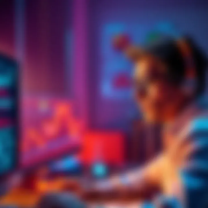 Person looking at a computer screen with a confused expression about Digital Vaultix NFT platform