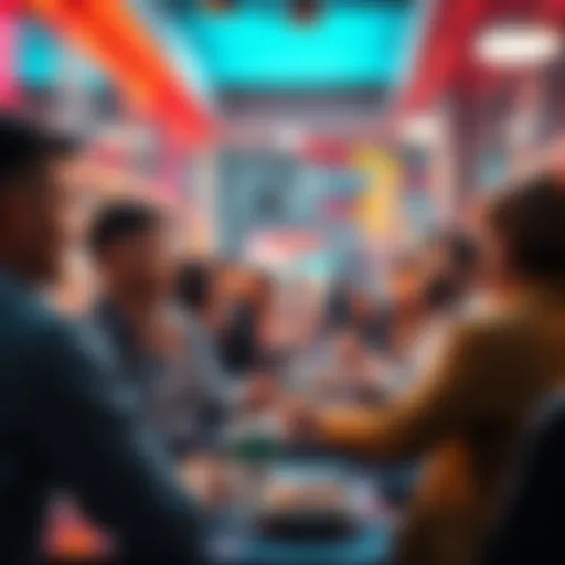 People chatting about donuts and trading in a lively online forum setting