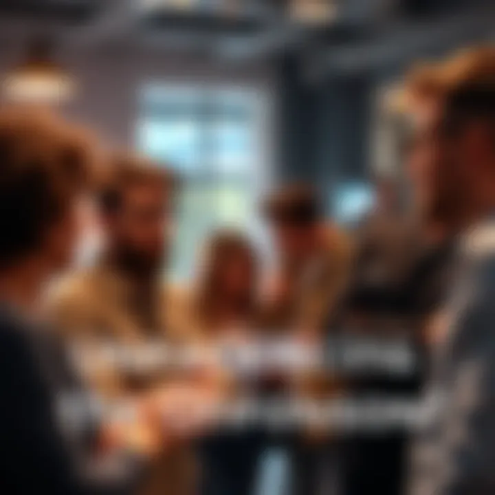 People engaged in a conversation, sharing thoughts and insights about a confusing topic.