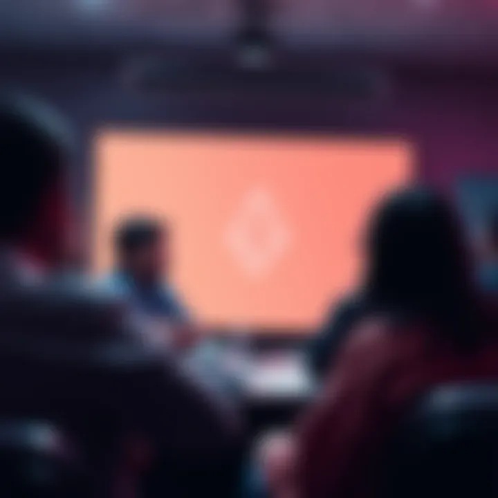 People engaging in a calm discussion about Monero's technology and economics at Skepticism Sunday forum