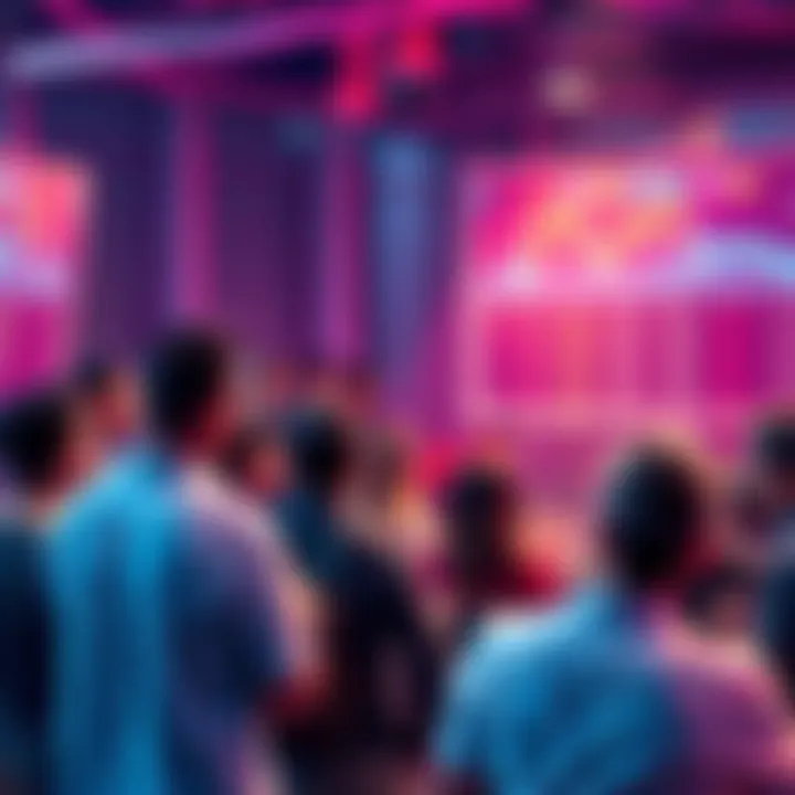 People engaging in a lively discussion about trading strategies and daily events at a forum.