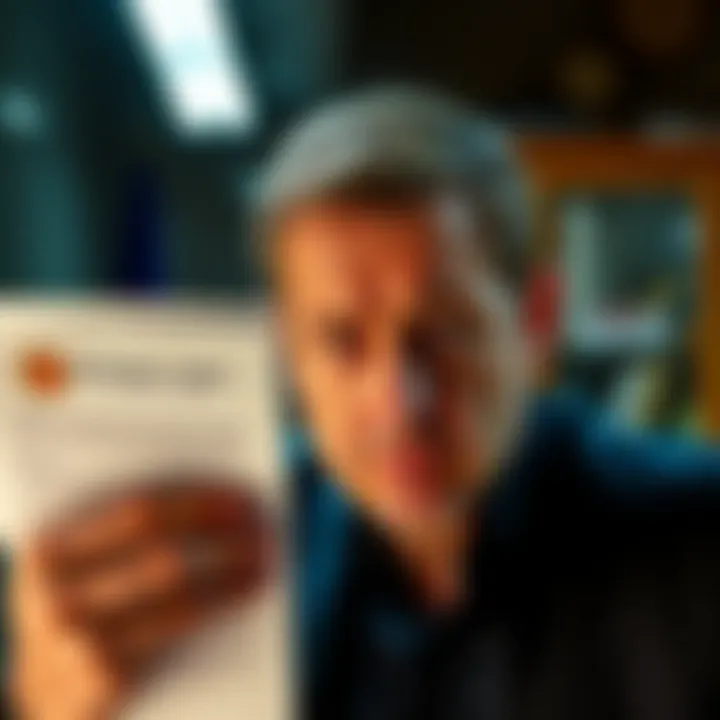 Divorce Case Bitcoin Theft A man looks distressed while holding a court document about a hidden camera in divorce case involving Bitcoin theft.