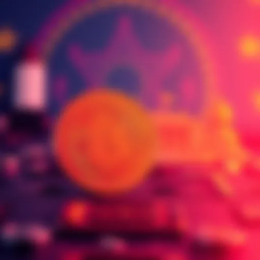 A graphic showing the DOGE cryptocurrency coin alongside a government emblem, representing potential government use in the future.