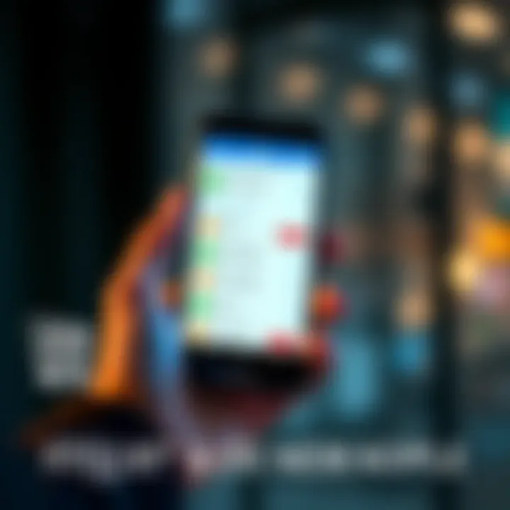 A person holding a smartphone displaying cryptocurrency donation options with low fees and privacy features.
