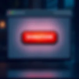 A donation button displayed on a simple static website layout, showing unique donation addresses for users to contribute easily.