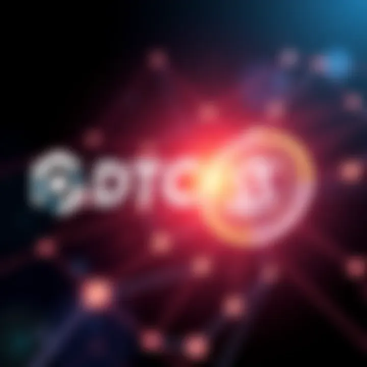 DTC logo connected with Stellar Blockchain symbol, showcasing their partnership in blockchain technology