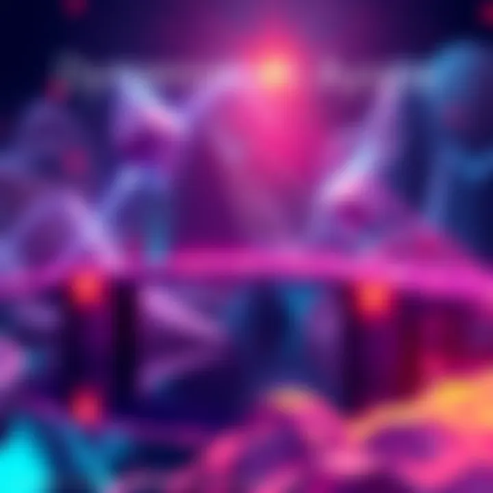 Dymension Kaspa Bridge Concept Illustration of the Dymension Kaspa bridge connecting Ethereum and Solana networks, with arrows symbolizing data flow between chains.