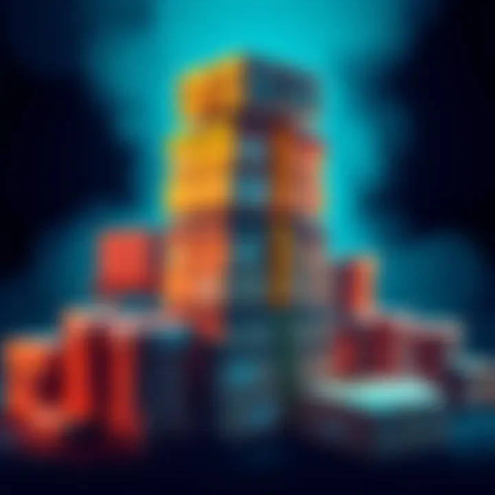 Earning a Dollar Weekly Illustration of parcels stacked to symbolize earning a dollar a week in the US with active boosts