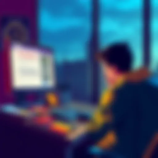 A frustrated traveler sitting at a computer with a ticketing website open, showing error messages related to buying Edinburgh Castle tour tickets.