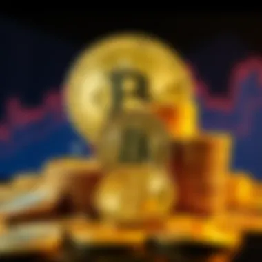 A graphic depicting stacks of Bitcoin coins representing El Salvador's investment of 7,677 BTC valued at $480 million.