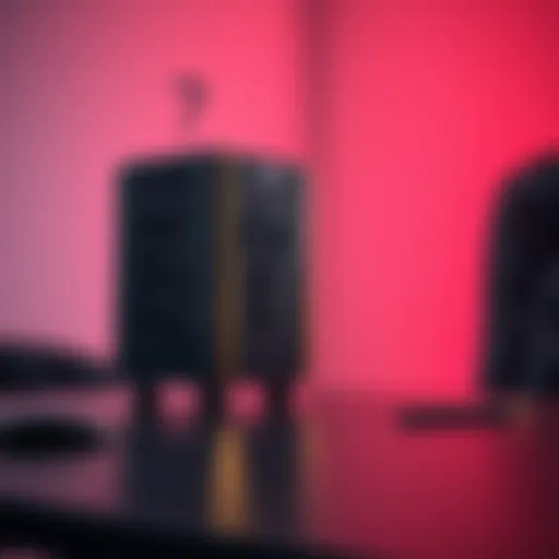 An Emrit RAK miner device sitting on a table with a question mark above it, symbolizing uncertainty about its status.