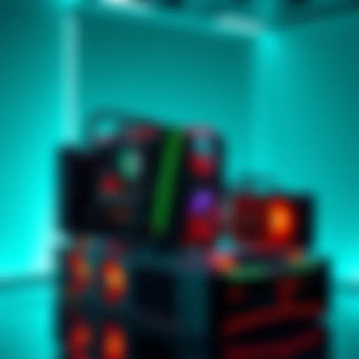 A small Monero mining rig with a new deskmini and optimized settings running efficiently.