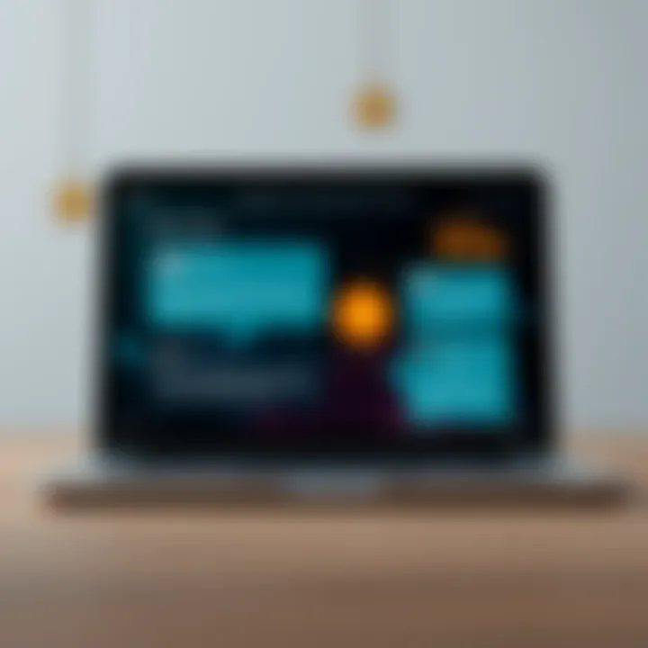 A laptop displaying emails related to Jeffrey Epstein and Bitcoin authors, highlighting the connection between them.