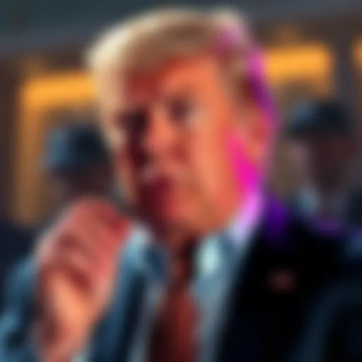 Eric Trump discussing his experience with cryptocurrency, comparing it to beanie babies, with a thoughtful expression