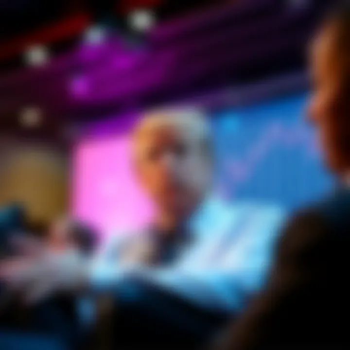 Eric Trump Discusses Crypto Gains Eric Trump talking about cryptocurrency profits at a conference