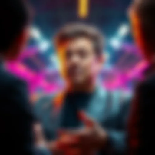 Errol Musk sharing insights on cryptocurrency's impact on finance