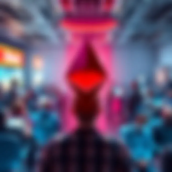 A vibrant online forum where people discuss Ethereum news and market trends