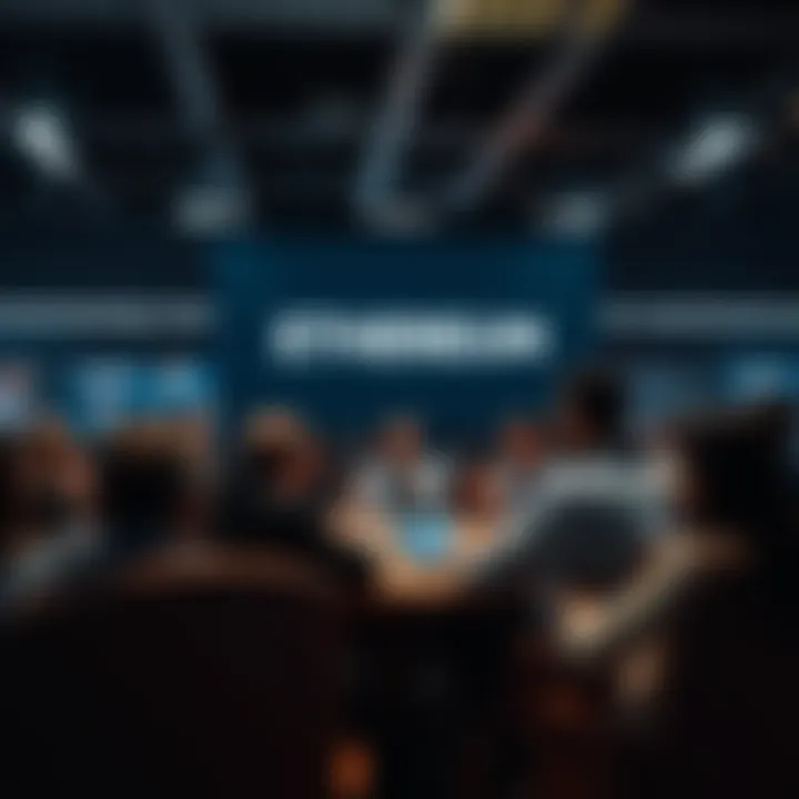 People engaging in a discussion about Ethereum topics, sharing news and insights in a forum setting