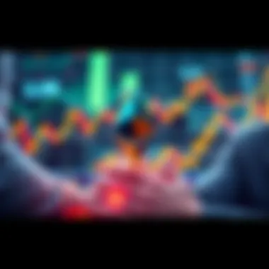 Graph showing Ethereum price reaching $40,000 amidst market fluctuations